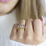Beaded Stacking Stretch Ring, thumbnail 4 of 8