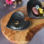 Hand Forged Iron Hearts Dish Set, Couples Gift, thumbnail 9 of 12