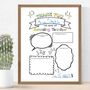 Thank You Teacher Gift Colouring Page Digital Download, thumbnail 4 of 5