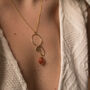 Astralis 14k Gold Filled Sunstone Necklace, thumbnail 1 of 6