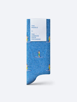 The Paddle – Luxury Stand Up Paddle Themed Socks, 2 of 9