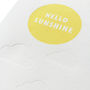 'Hello Sunshine' Letterpress Card, thumbnail 4 of 4