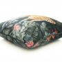 Cheetah Soft Velvet 50cm X 50cm Cushion Including Pad, thumbnail 3 of 3