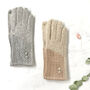 Ladies Soft Cashmere Blend Winter Gloves, thumbnail 1 of 5