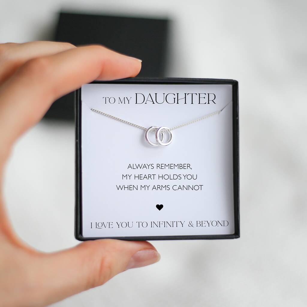 Father Daughter Necklace - Daddy's Girl Necklace - A Meaningful Gift f –  JWshinee