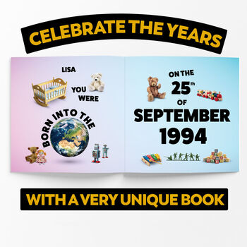 Personalised 30th Birthday Photo Gift Book, 2 of 6