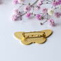 Moth Enamel Lapel Brooch, thumbnail 6 of 11