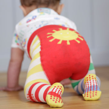 Hotchpotch Baby Crawler Tights, 2 of 5