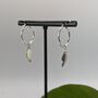 Guardian Eco Sterling Silver Hoop Earrings, thumbnail 1 of 3