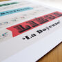 Monuments Cycling Poster 'Liege Bastogne Liege', thumbnail 2 of 8