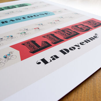 Monuments Cycling Poster 'Liege Bastogne Liege', 2 of 8