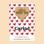 Cariad Little Pocket Hug – Welsh Love Design, thumbnail 1 of 3
