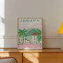 Jamaica Personalised Travel Print, thumbnail 1 of 3