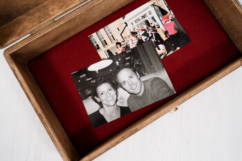 Personalised Wooden Favourite Memories Keepsake Box, 8 of 9