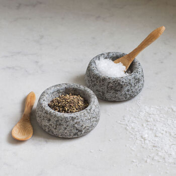 Natural Granite Salt And Pepper Pots, 2 of 3