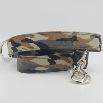 Dark Green Camouflage Dog Collar And Lead Accessory Set, 8 of 12