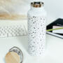 Terrazzo Thermal Water Bottle With Bamboo Lid, thumbnail 4 of 8