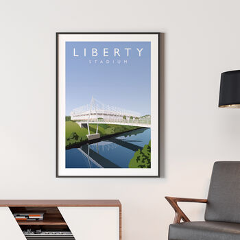 Swansea City Liberty Stadium Poster, 3 of 8