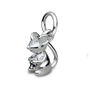 Mouse Solid Sterling Silver Charm, thumbnail 7 of 8