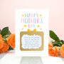 Personalised Mother's Day Present Scratch Card, thumbnail 1 of 9