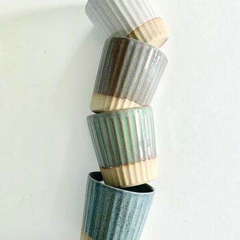 Handmade Ceramic Coffee Cups, 2 of 3