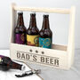 Personalised Beer Bottle Caddy, thumbnail 1 of 3