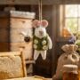 Handmade Felt Isaac The Mouse Decoration, thumbnail 1 of 3