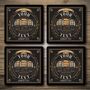 Personalised Bar Runner And Coasters Barrel Inn, thumbnail 2 of 8