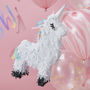 Mini Unicorn Shaped Party Pinata Decoration, thumbnail 1 of 3