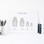 Personalised Family Print With Polar Bears, thumbnail 5 of 5