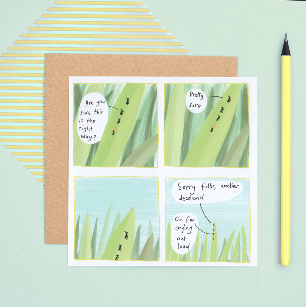 Funny Nature' Greeting Card By Sarah Ray 
