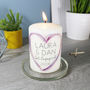 Personalised Engagement Candle, thumbnail 5 of 7