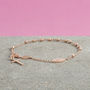 Delicate Rosary Chain Bracelet, thumbnail 3 of 9