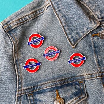 Transport For London Covent Garden Pin Badge, 2 of 2