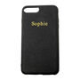 Personalised iPhone Covers Black And Taupe, thumbnail 2 of 9