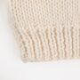 Easy Bubble Stitch Cardigan Knitting Kit, thumbnail 8 of 12