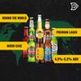 World Lager Craft Beer Mixed Case Eight Beers, thumbnail 2 of 5