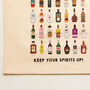 'Keep Your Spirits Up' Tote Bag, thumbnail 3 of 3