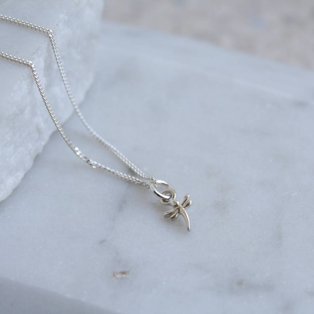 Mini Charm Necklace Sterling Silver By Lime Tree Design ...