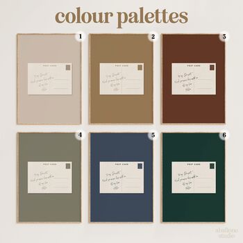 Personalised Postcard With Message Print Gift, 3 of 9