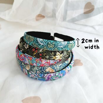Liberty Of London Print Aliceband, 2 of 7