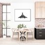Concorde Landing – Aviation Hand Drawn Art Print, thumbnail 3 of 5