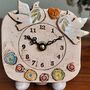 1st Wedding Anniversary Gift Mantel Clock, thumbnail 4 of 8