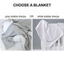 Personalised Bobble Sherpa Blanket And Comforter Set, thumbnail 3 of 12