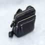 Personalised Small Leather Flight Crossbody Bag, thumbnail 5 of 12