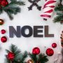 Noel Christmas Mantle Fireplace Wall Decoration Sign, thumbnail 6 of 6
