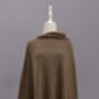 Luxuriously Soft Poncho With Sleeves, thumbnail 2 of 6