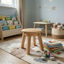 Personalised Wooden Dinosaur Toddler Step Stool, thumbnail 4 of 7