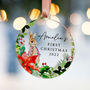 Personalised New Baby's 1st Christmas Tree Decoration, thumbnail 4 of 4