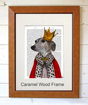 Royal Greyhound Book Print, Framed Or Unframed, 5 of 6